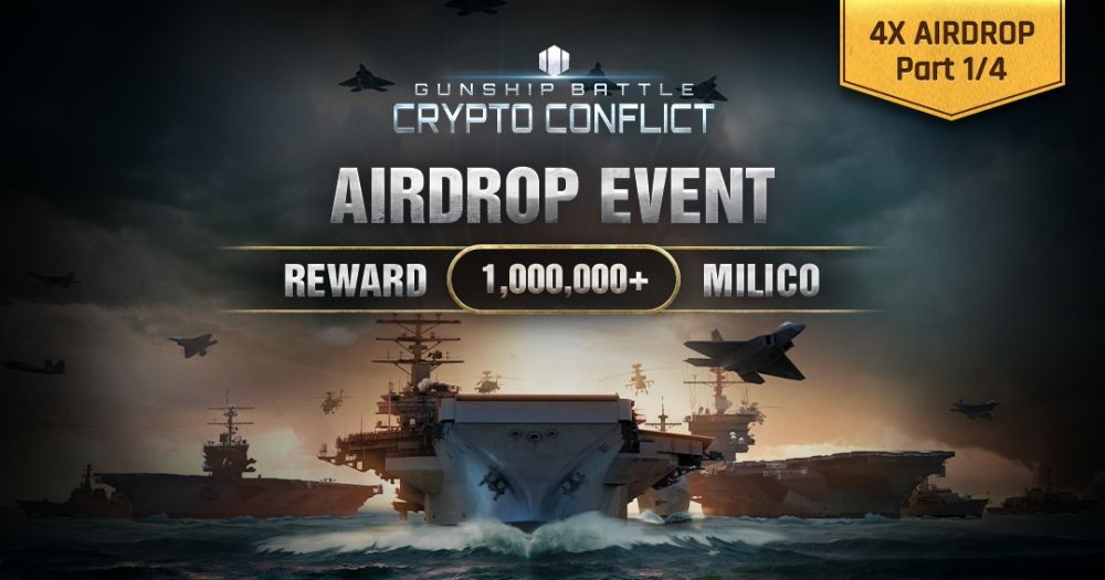 Gunship Battle Crypto Conflict Akan Hadir Q1 2022! Ada Event Airdrop!