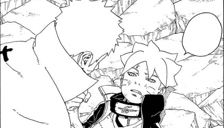Naruto mendapati Boruto selamat. (Dok. Shueisha/Boruto: Naruto Next Generations)