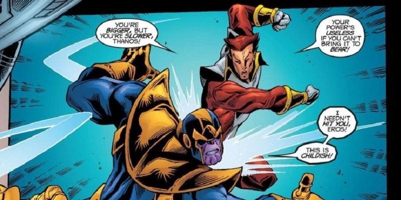 5 Kekuatan Eros Starfox Versi Komik, Eternal Adiknya Thanos di Marvel!