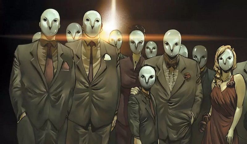 Court of Owls versi komik. (Dok. DC Comics)