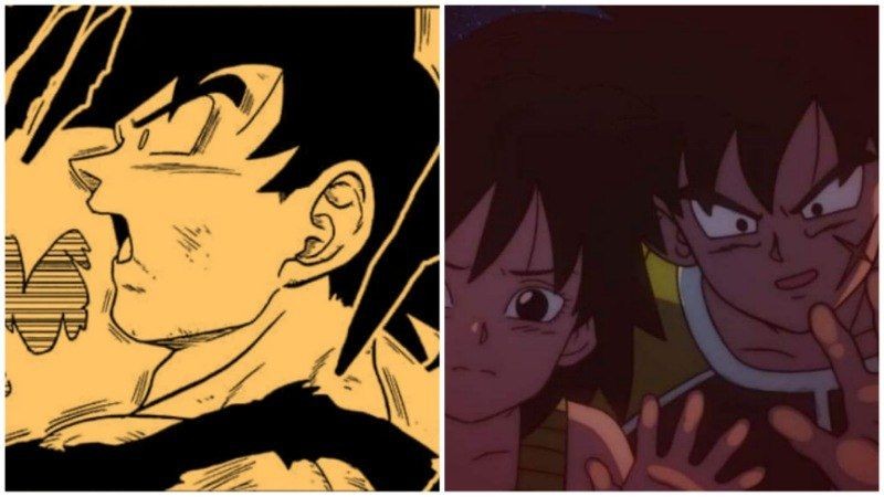 Momen Goku mengingat orang tuanya, serta Gine dan Bardock. (Dok. Shueisha/Dragon Ball Super, dok. Toei Animation/Dragon Ball Super: Broly)