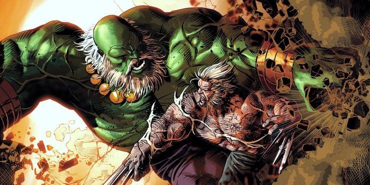 maestro hulk vs old man logan wolverine