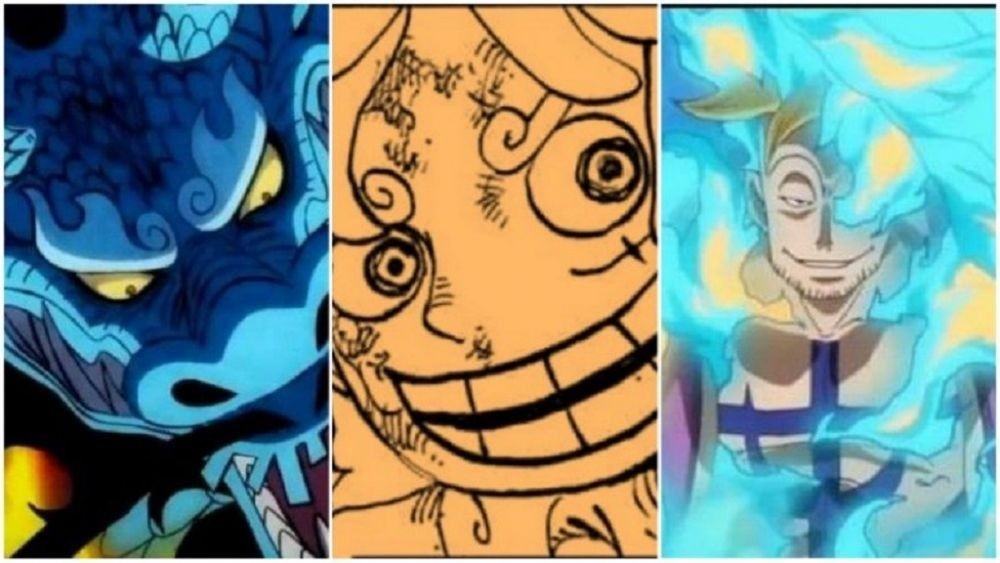 Kaido, Luffy, dan Marco. (Dok. Toei Animation/One Piece)
