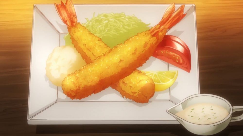 menu buka puasa ala anime Ebi Fry