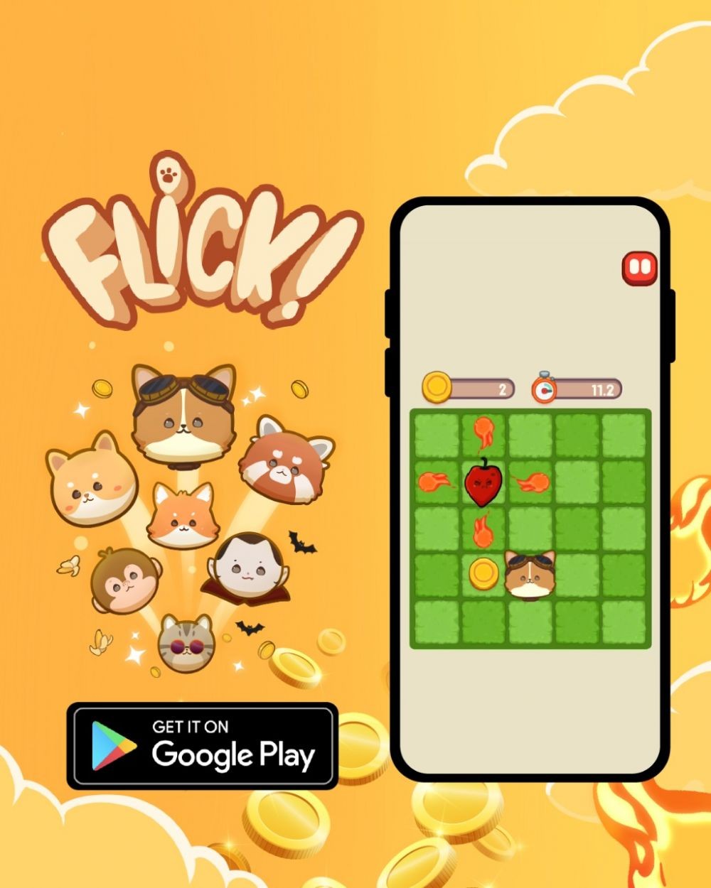 Game Mobile Flick Kini Resmi Rilis di Play Store!