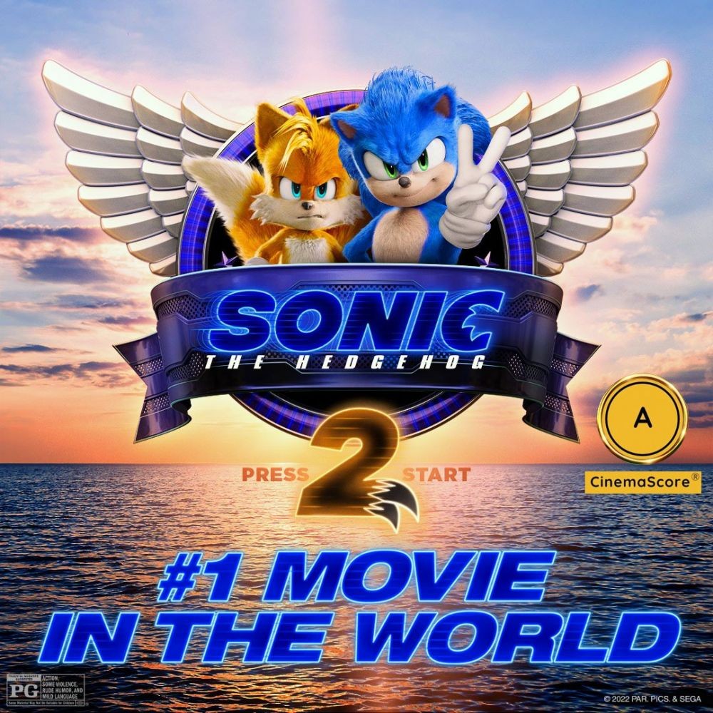 Sonic 2 Jadi Film Adaptasi Video Game dengan Pekan Pertama Tersukses