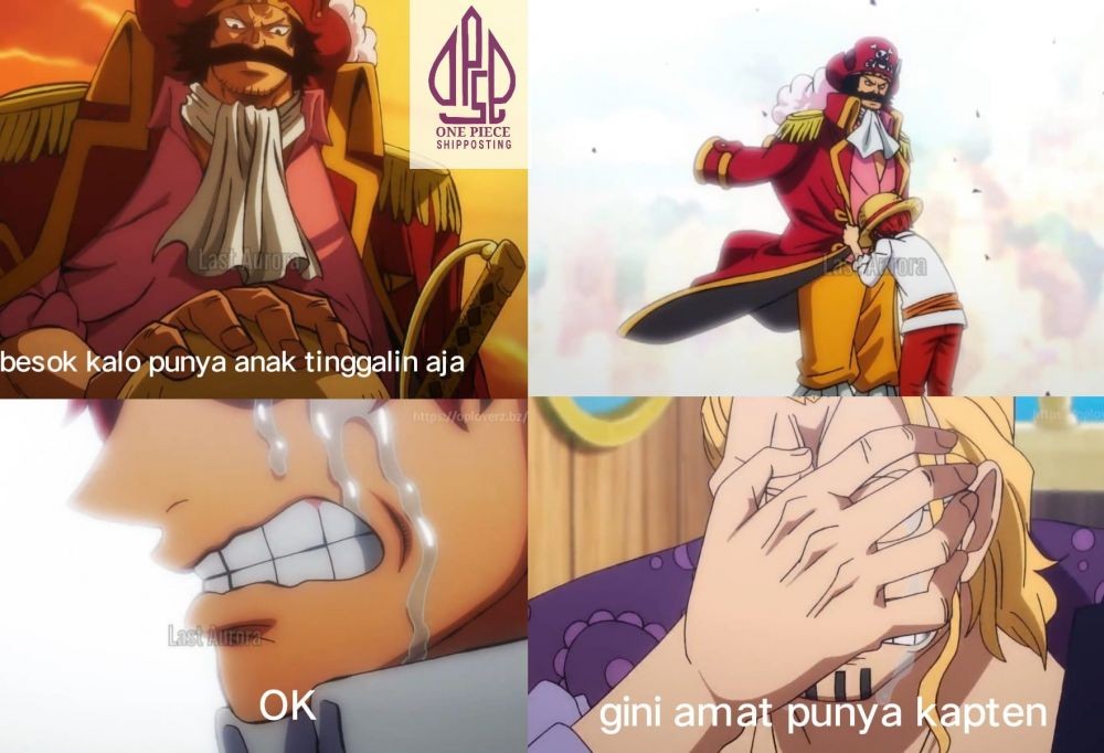 12 Meme Reaksi Fans One Piece Saat Tahu Shanks Punya Anak