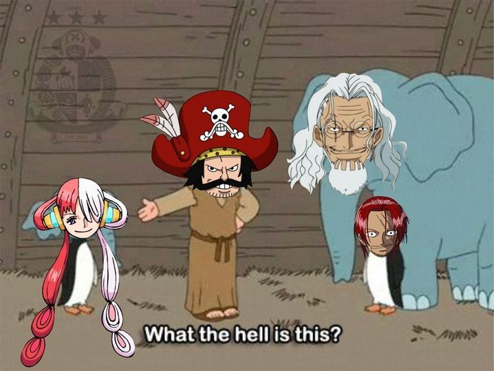 12 Meme Reaksi Fans One Piece Saat Tahu Shanks Punya Anak