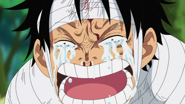 luffy cry