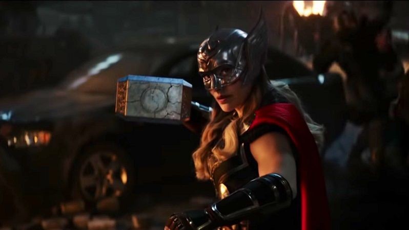 Thor perempuan di Thor: Love and Thunder. (Dok. Marvel Studio/Thor: Love and Thunder)