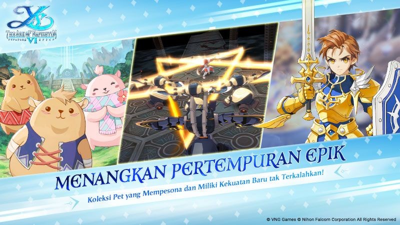 VNG Siapkan Action RPG Keren untuk Gamer Indonesia,Ys 6 Mobile