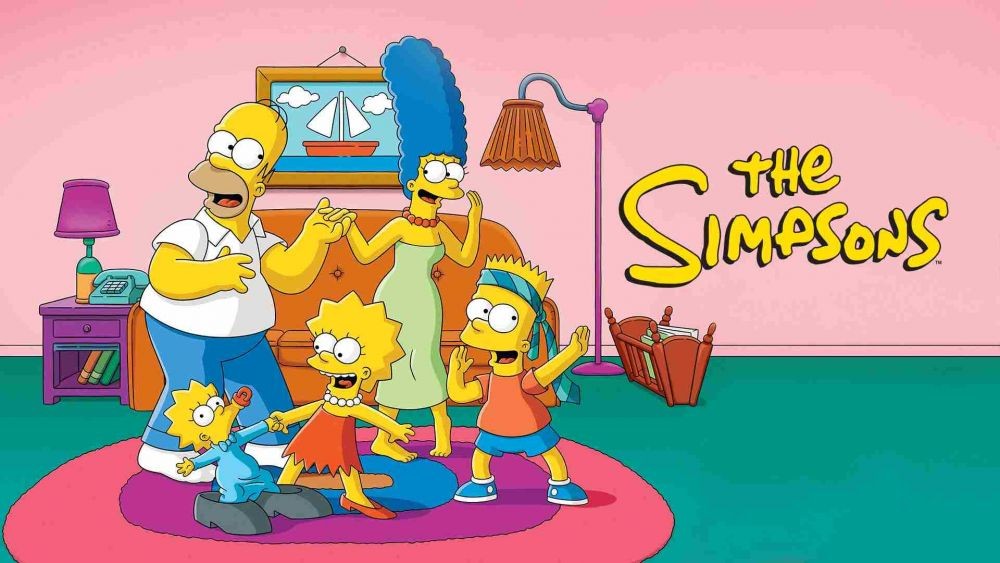 Kartun berwarna kuning - The Simpsons
