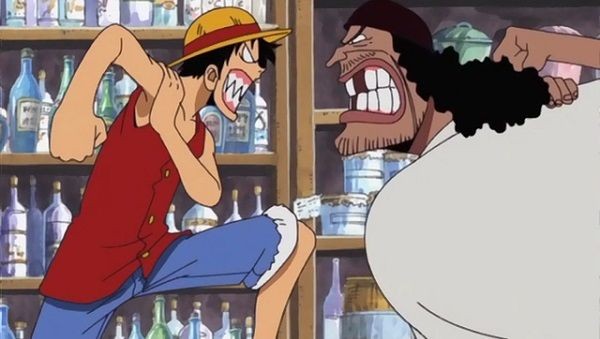 Luffy dan Kurohige. (Dok. Toei Animation/One Piece)