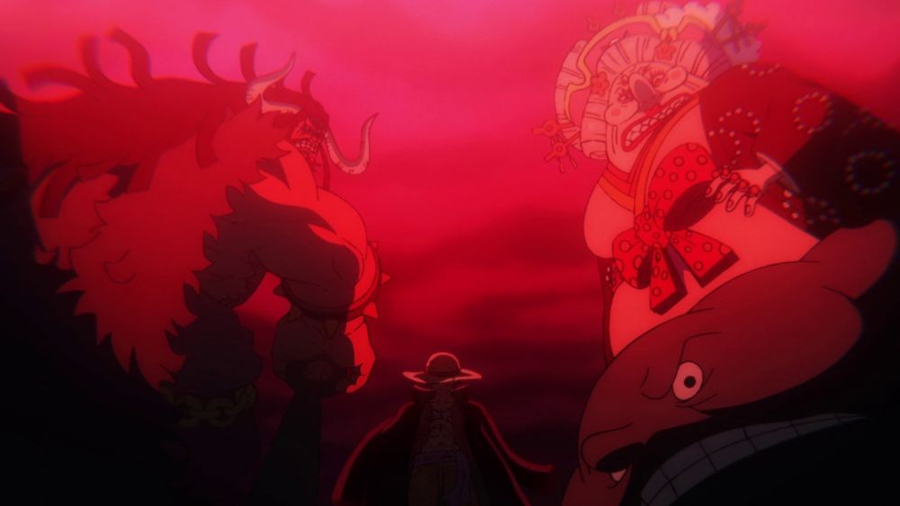 Luffy Menghajar Kaido dengan Red Roc di One Piece Episode 1015!