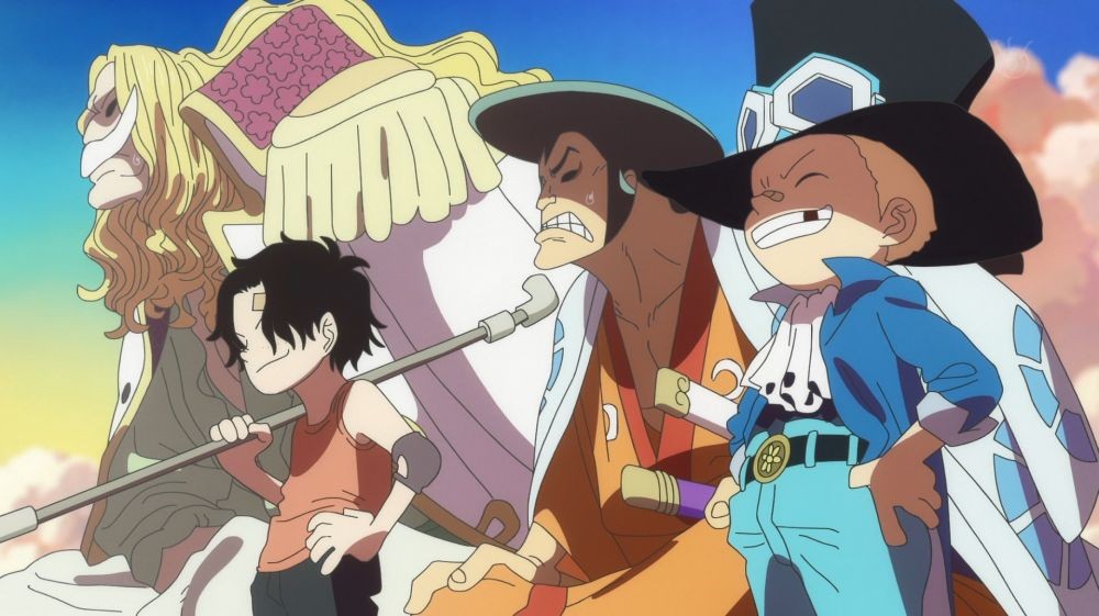 10 Potret Momen Keren di One Piece Episode 1015!