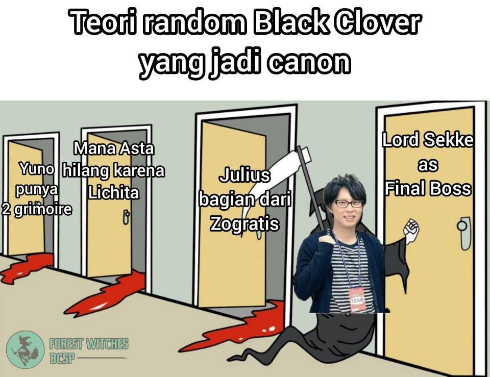 12 Meme Fans Black Clover Setelah Pengungkapan Soal Julius Novachrono