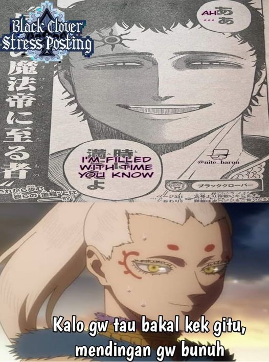 12 Meme Fans Black Clover Setelah Pengungkapan Soal Julius Novachrono