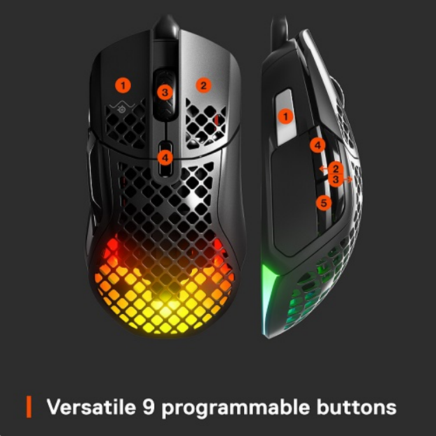 SteelSeries Meluncurkan Seri Mouse Aerox Paling Ringan di Dunia!