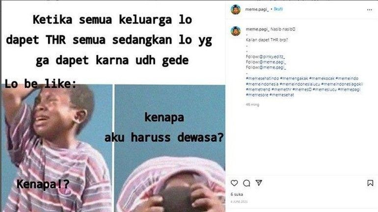 15 Meme THR Kocak Ini Dijamin Bikin Kamu Ngakak!