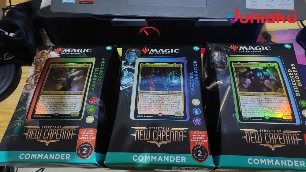 Ini Impresi Pertama Set MTG Commander Streets of New Capenna!