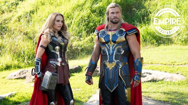Foto Baru Thor: Love and Thunder Perlihatkan Dua Thor!