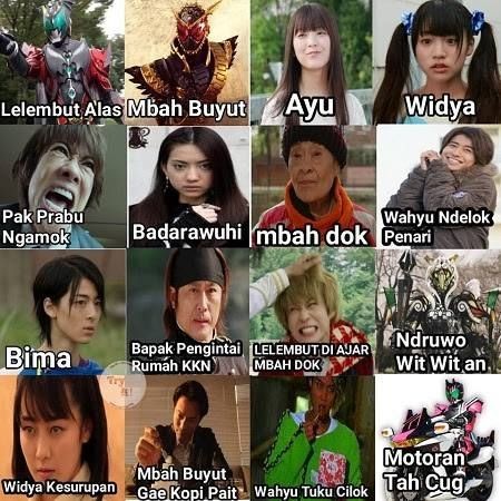 Kisah KKN dalam nuansa Kamen Rider