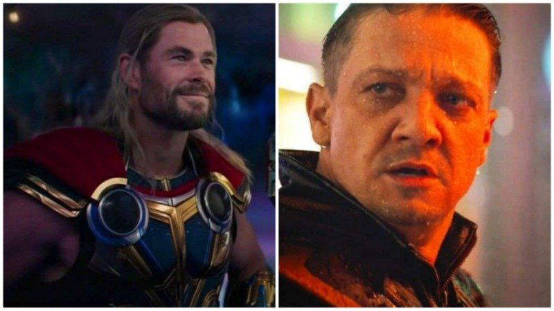 Thor dan Hawkeye. (Dok. Marvel/Thor: Love and Thunder, Avengers: Endgame)