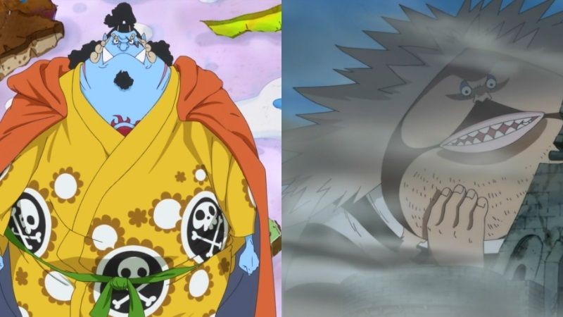 Jinbe dan Sanjuan Wolf. (Dok. Toei Animation/One Piece)