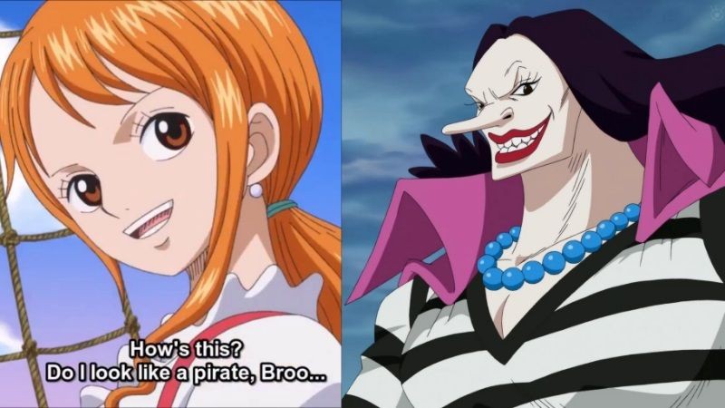 Nami dan Catarina Devon. (Dok. Toei Animation/One Piece)