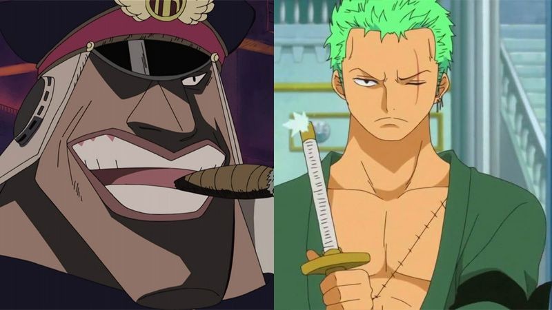 Shiryu dan Zoro. (Dok. Toei Animation/One Piece)