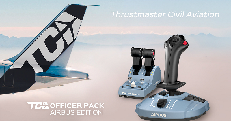 Thrustmaster Luncurkan produk TCA Berlisensi Resmi Airbus!