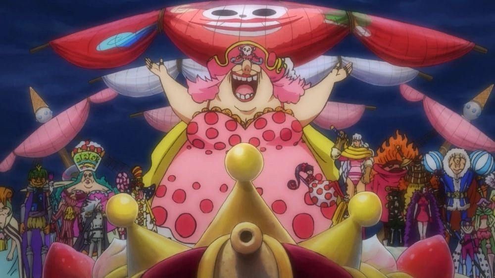 Kapal Big Mom yang ke Wano. (Dok. Toei Animation/One Piece)