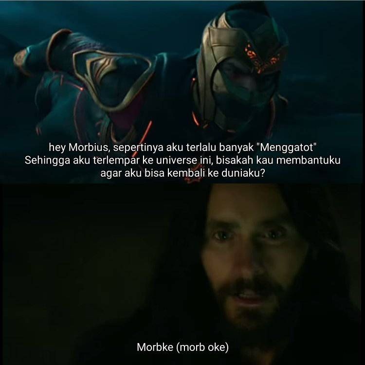 Gatotkaca nyasar ke dunia Morbius