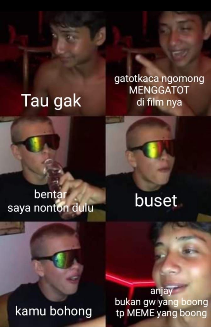 13 Meme Saatnya Menggatot Satria Dewa: Gatotkaca Terkocak