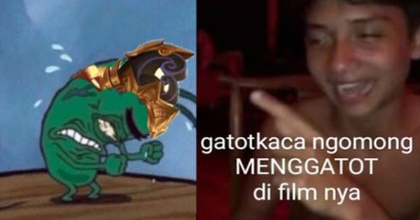 13 Meme Saatnya Menggatot Satria Dewa: Gatotkaca Terkocak