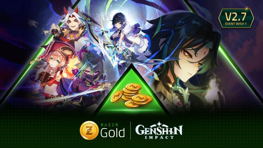 Yelan Datang, Genshin Impact Makin Mudah dengan Razer Gold!