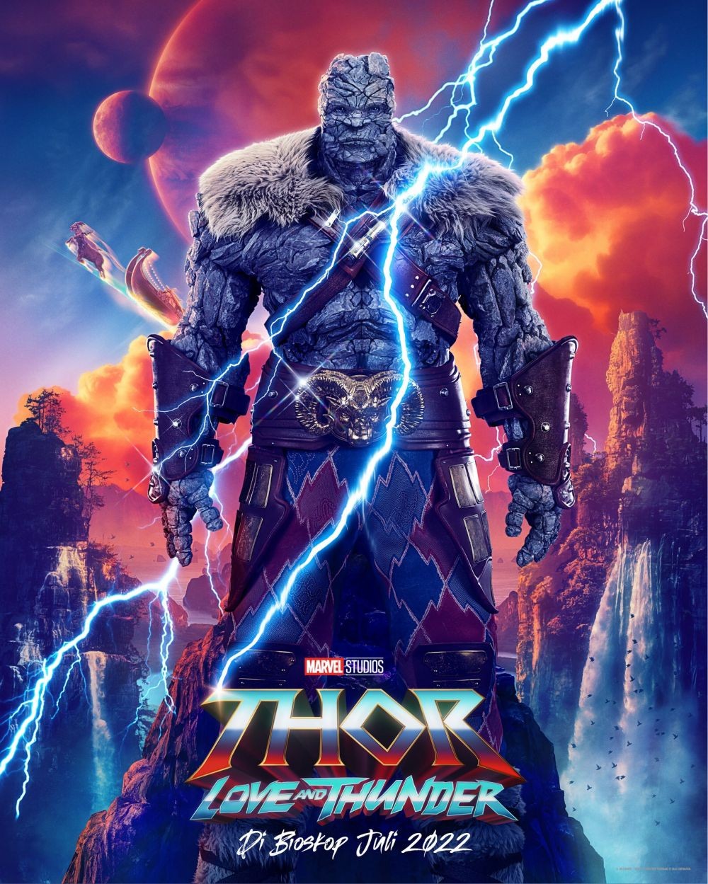 7 Poster Karakter Thor: Love and Thunder yang Dirilis Marvel