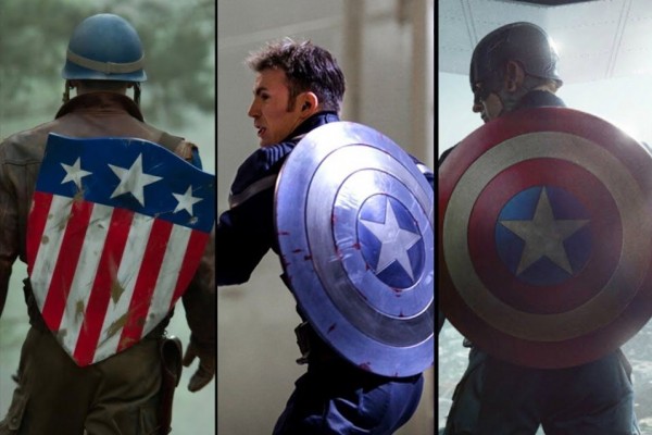 Daftar 4 Perisai Captain America Versi Film Marvel