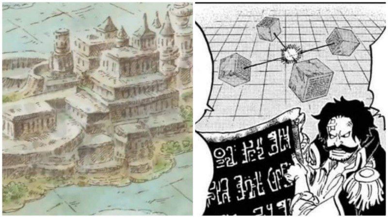 Ancient Kingdom dan empat Road Poneglyph. (Dok. Toei Animation/One Piece)