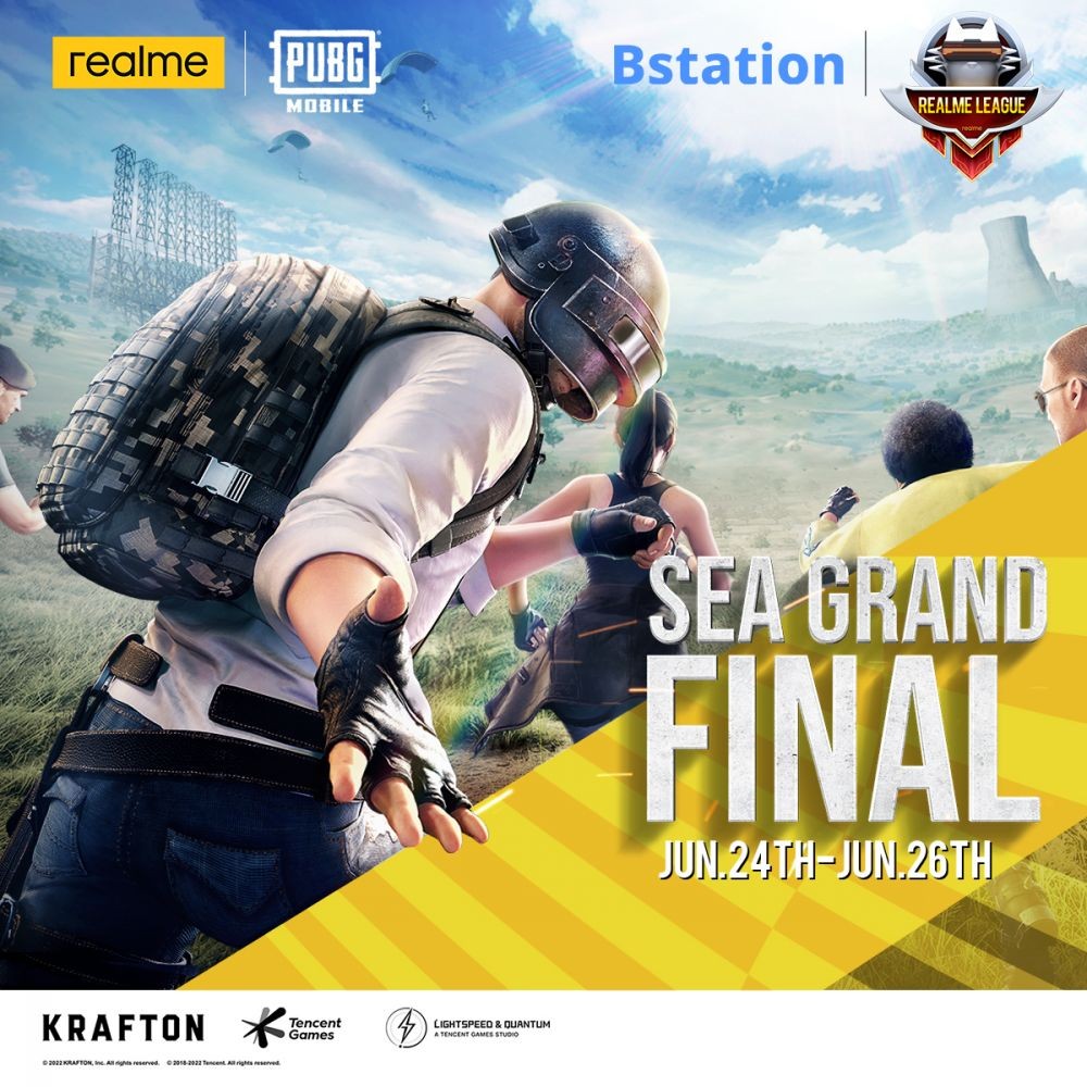 Tonton REALME LEAGUE: Realme x PUBG MOBILE SEA GRAND FINAL di Bstation