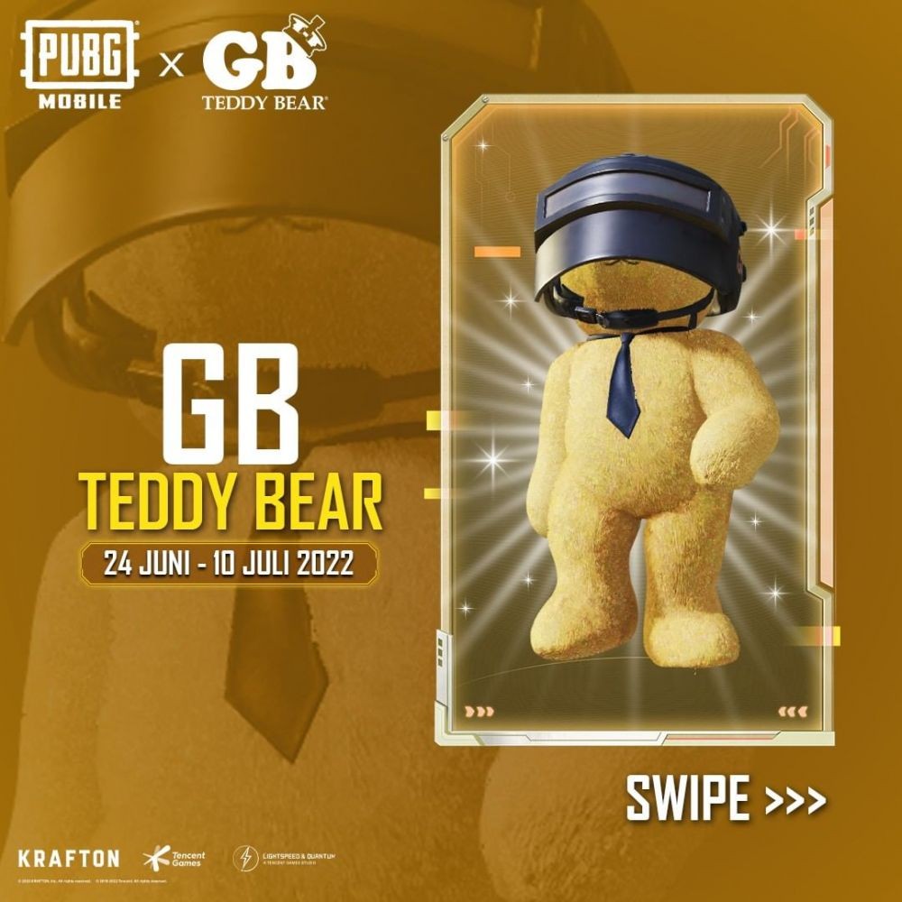PUBG Mobile x The Great British Teddy Bear Company Berkolaborasi!