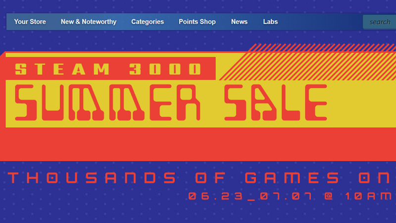 Ini 10 Rekomendasi Game Steam 3000 Summer Sale!