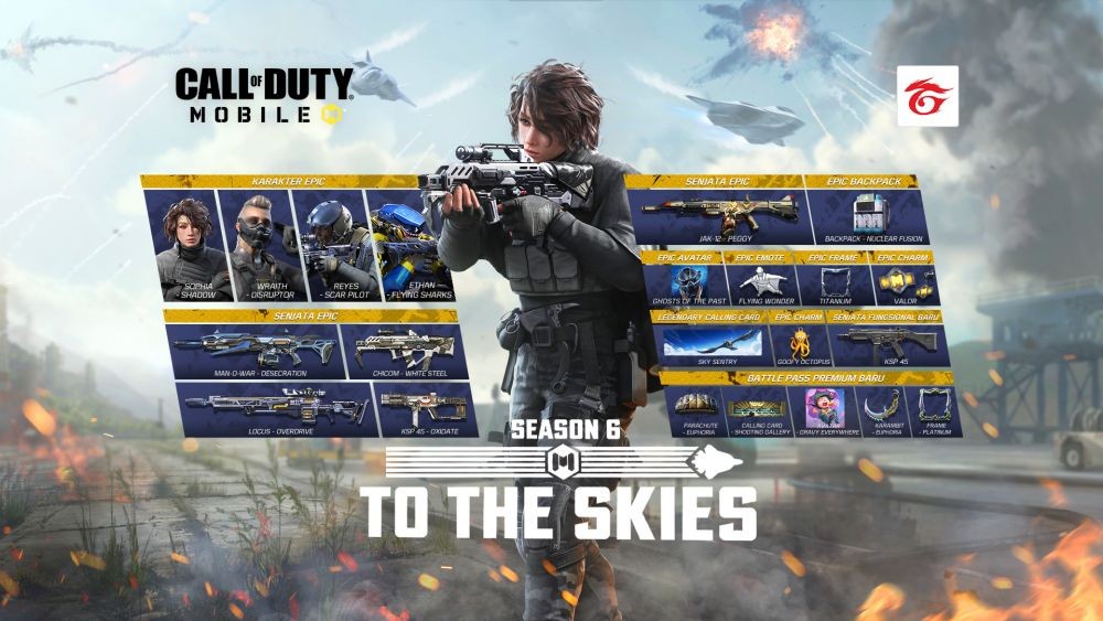 Ini Update Call of Duty: Mobile Season 6 To The Skies