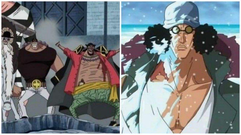 Kurohige dan Kuzan. (Dok. Toei Animation/One Piece)