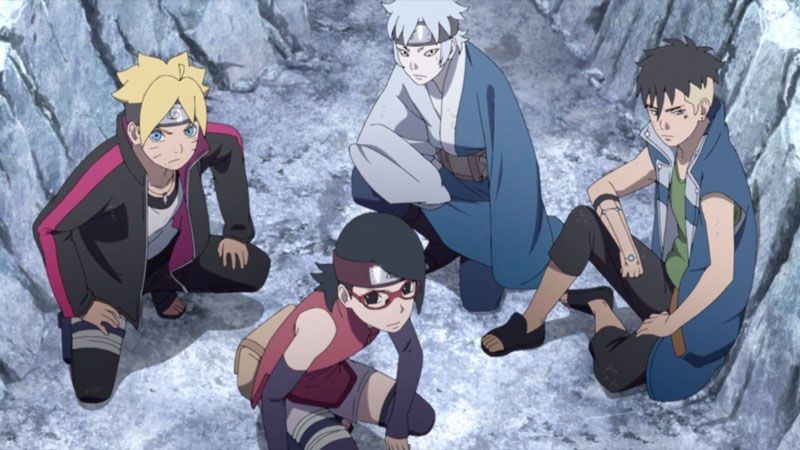 Ini Cara Sarada dan Mitsuki Mencapai Tingkat Kekuatan Boruto