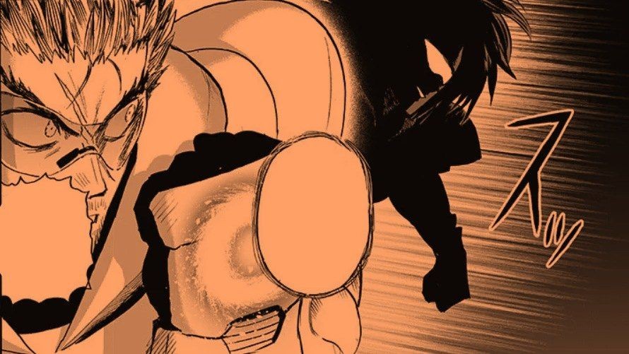 Blast dan sosok mirip Boros. (tonarinoyj.jp/One Punch Man)