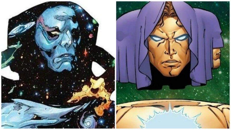 Eternity dan Living Tribunal. (Dok. Marvel Comics)