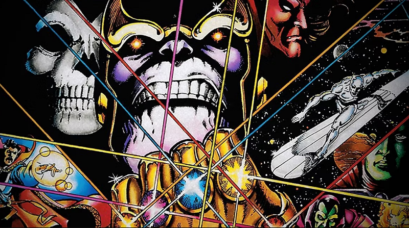 Thanos di cover Infinity Gauntlet. (Dok. Marvel Comics/Infinity Gauntlet)