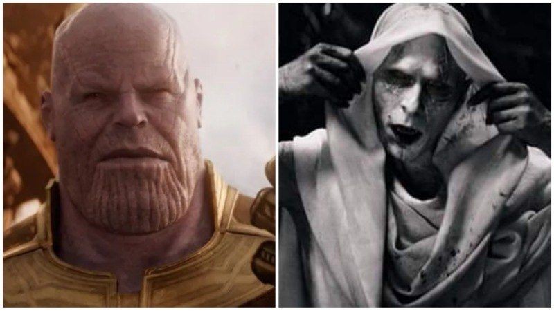 Thanos dan Gorr. (Dok. Marvel Studio/Avengers: Infinity War, Thor: Love and Thunder)