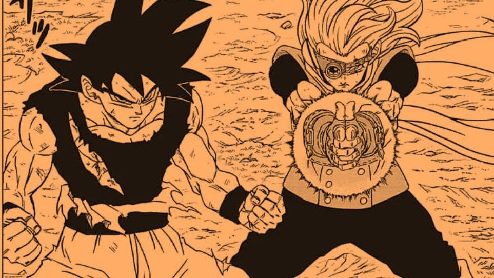 Goku dan Granolah di Dragon Ball Super 86. (Dok. Shueisha/Dragon Ball Super)